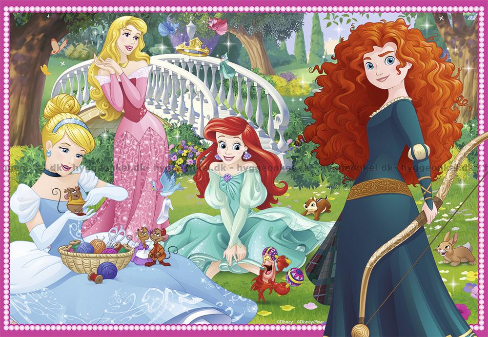 Disney prinsesser: sjov i haven, 2x12 brikker Sjov i haven