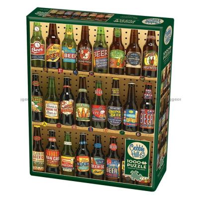 Øl - Collage, 1000 brikker