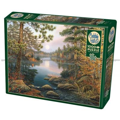 Hjortene ved søen, 1000 brikker