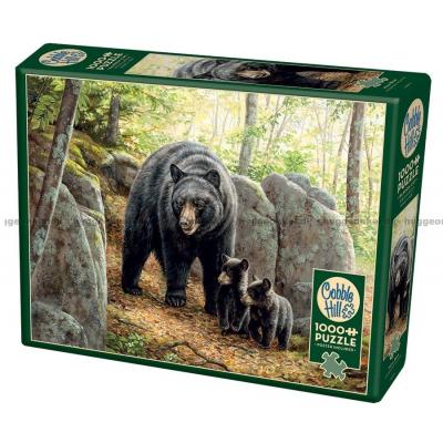 Millette: Bjørne familien, 1000 brikker