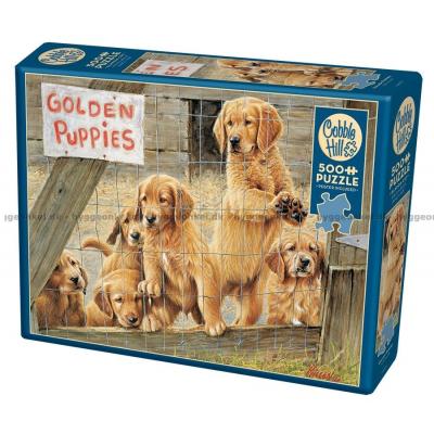 Skønne hundehvalpe, 500 brikker