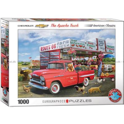 Giordano: Chevrolet - Apache lastbilen, 1000 brikker