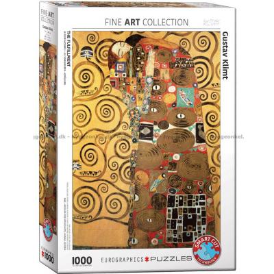 Klimt: Fulfilment - Konst, 1000 brikker