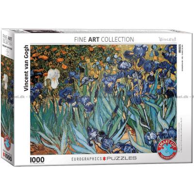 Van Gogh: Irises - Kunst, 1000 brikker