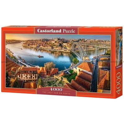 Porto: De sidste solstråler - Panorama, 4000 brikker