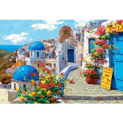 Billede af Shvaiko: Forår i Santorini, 2000 brikker