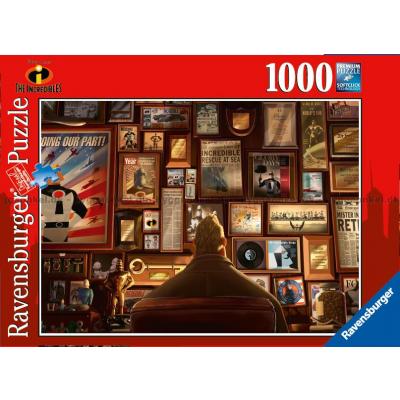 Disney: Pixar - De Utrolige 2, 1000 brikker