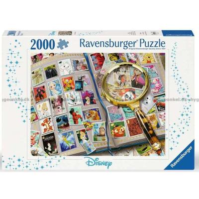 Disney: Frimærker, 2000 brikker