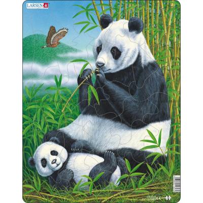 Panda - Rammepuslespil, 33 brikker