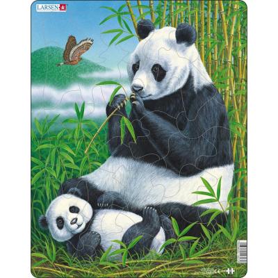 Panda - Rammepuslespil, 33 brikker