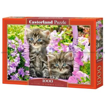 Cuddiford: Kattekillinger i haven - Sommer, 1000 brikker