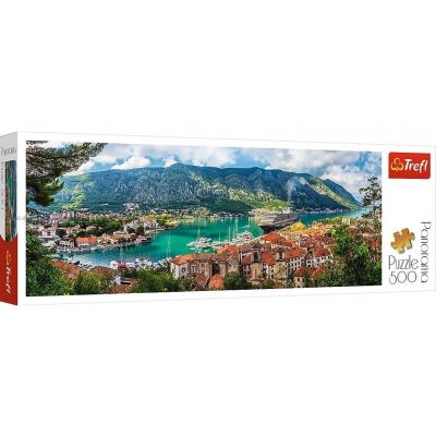 Montenegro: Kotor - Panorama, 500 brikker