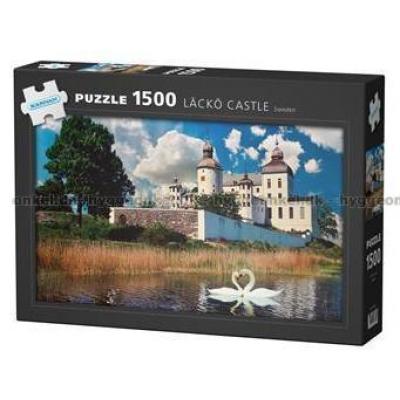 Sverige: Läckö slot, 1500 brikker
