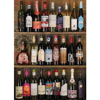 Billede af Vin alfabetet, 1000 brikker
