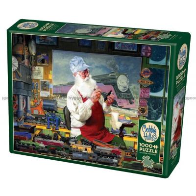 Newsom: Julemandens hobby, 1000 brikker