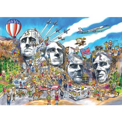 Whamond: Mount Rushmore, 1000 brikker