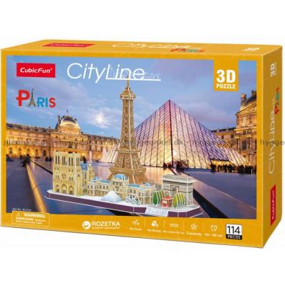 3D: Paris, 114 brikker