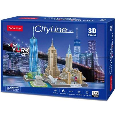 3D: New York, 123 brikker