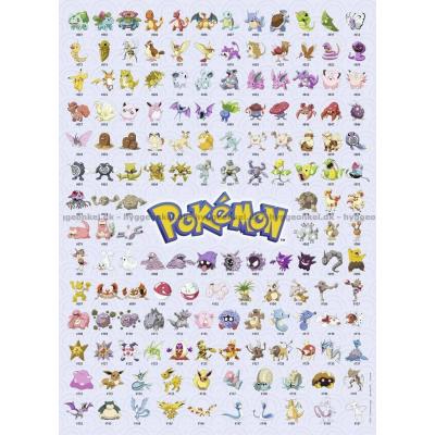 Billede af Pokemon, 500 brikker