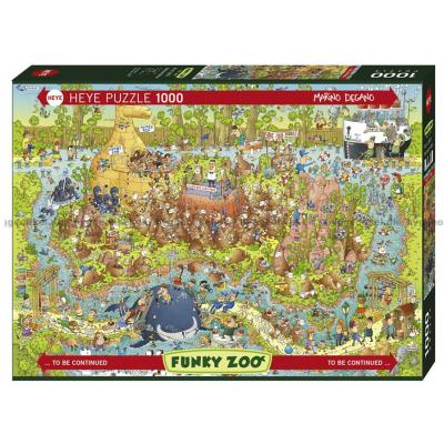 Degano: Funky Zoo - Australien, 1000 brikker