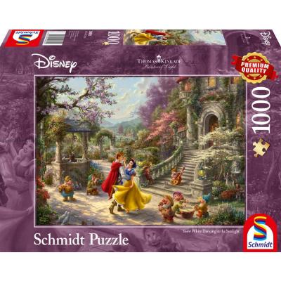 Disney: Kinkade - Snehvide danser med prinsen, 1000 brikker