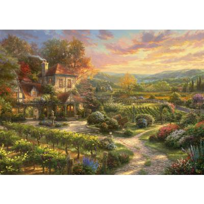Billede af Kinkade: Vingården, 2000 brikker