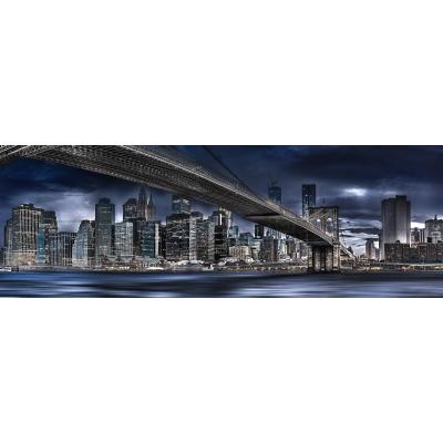 Billede af Voss: New York ved nattetide - Panorama, 1000 brikker