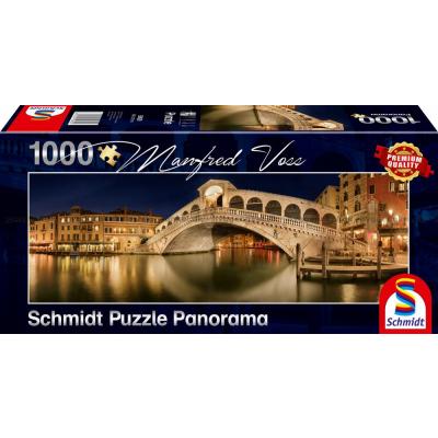 Voss: Rialto broen - Panorama, 1000 brikker