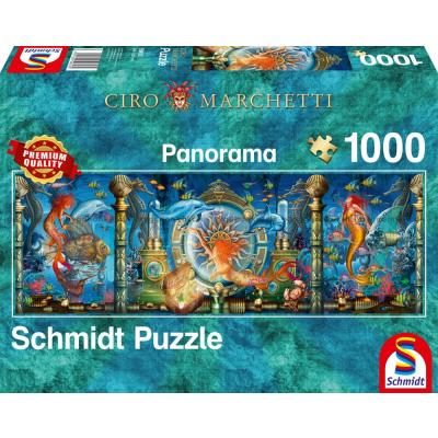 Marchetti: Det undersøiske rige - Panorama, 1000 brikker