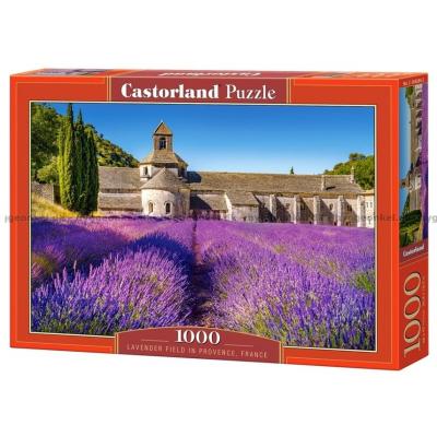 Lavendelmark i Provence, Frankrig, 1000 brikker