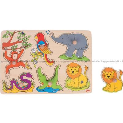 Zoo: Med lyde, 6 brikker