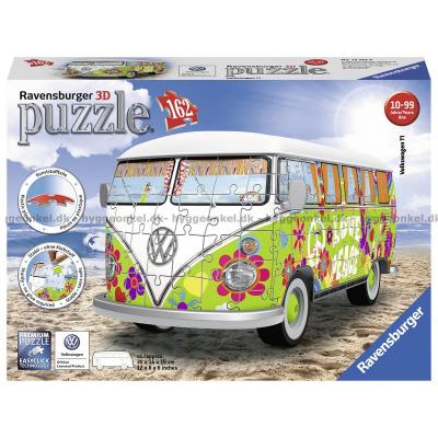 3D: VW T1 - Hippie stil, 162 brikker