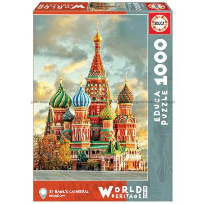 Moskva: Vasilij-katedralen, 1000 brikker