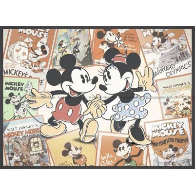 Billede af Disney: Mickey Mouse - Collage, 500 brikker