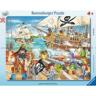 Piraterne - Rammepuslespil, 36 brikker