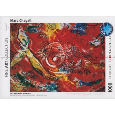 Chagall: Musikkens triumf, 1000 brikker