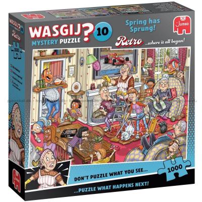 Mystery 10: Retro - Det er blevet forår, 1000 brikker
