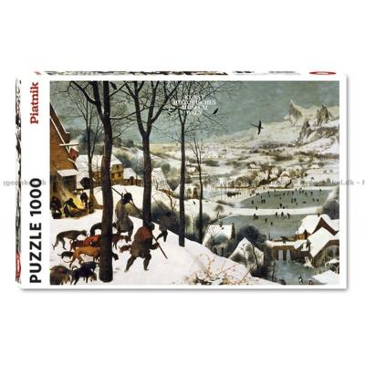 Brueghel: Jægere i sneen, 1000 brikker