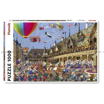 Ruyer: Vinauktion i Beaune, 1000 brikker