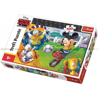 Disney: Mickey Mouse - Fodbold, 100 brikker