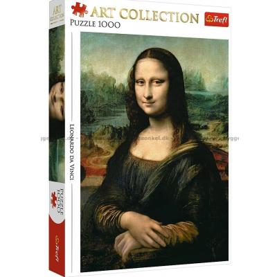 Da Vinci: Mona Lisa - Kunst, 1000 brikker