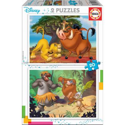 Disney: Dyr, 2x20 brikker