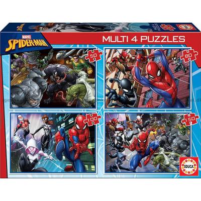 Marvel: Spider-Man, 4 i 1, 50 brikker