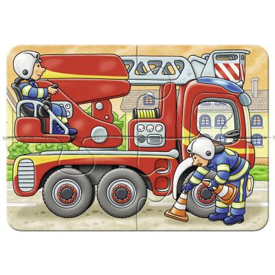 Billede af Arbejdsmaskiner, 4 i 1, 2 brikker
