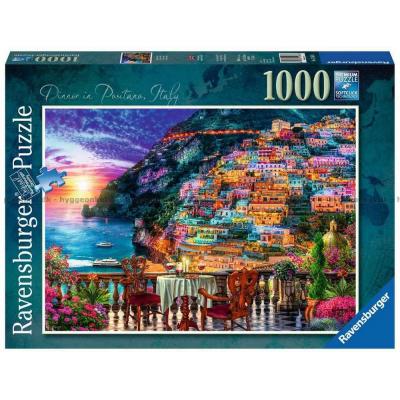 L. Stewart: Aften i Positano, 1000 brikker