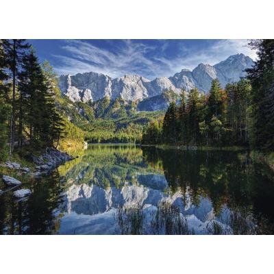 Billede af Eibsee, Tyskland, 1000 brikker