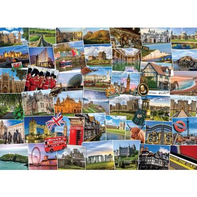 Billede af Globetrotter: England, 1000 brikker