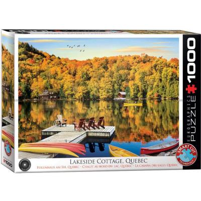 Ved søbredden, Quebec, 1000 brikker