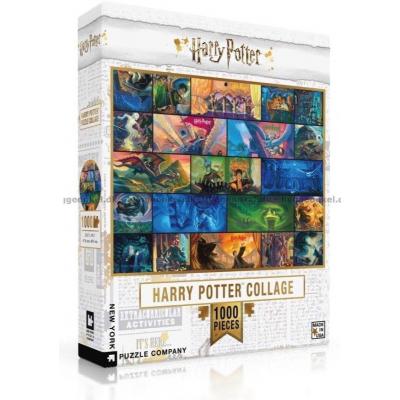 Harry Potter: Collage - Bøgerne, 1000 brikker