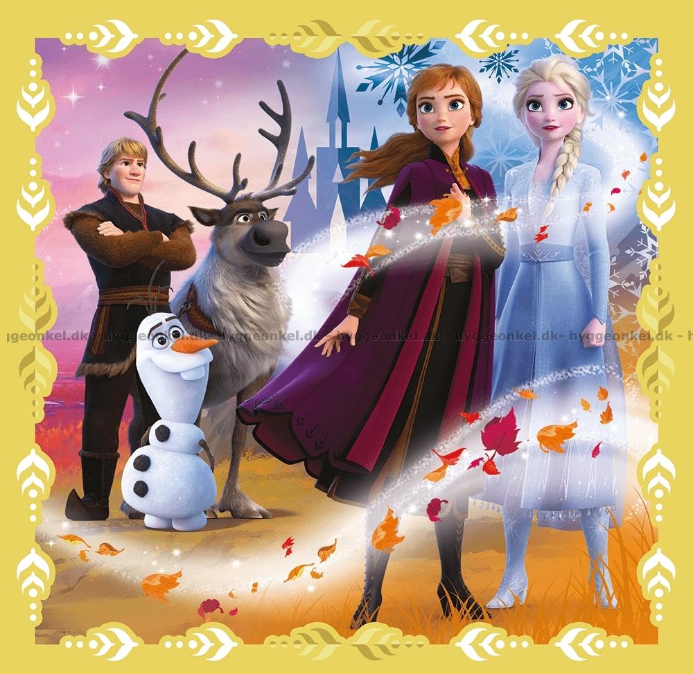 Køb Disney Frost 2 Anna og Elsa, 3 i 1, 20 brikker